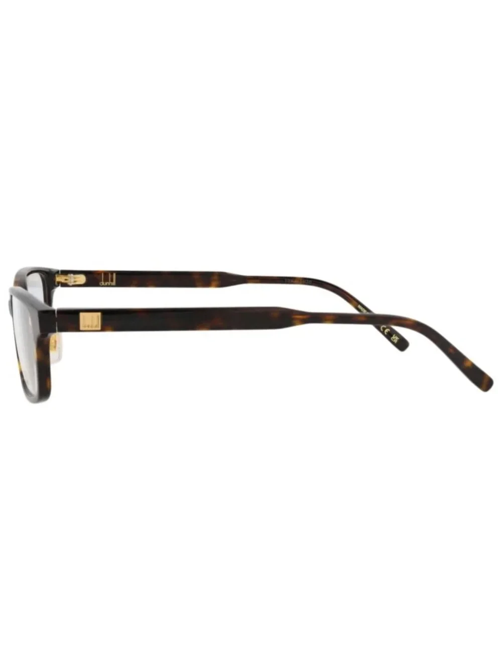 New Dunhill Women's Eyeglasses Square Rectangle Acetate Frame Mens Havana Havana